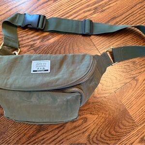 Olive Green Men's Crossbody Sling Bag